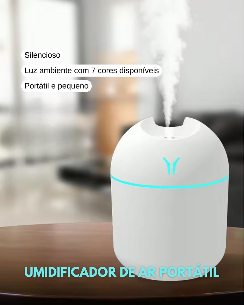 UMIDIFICADOR DE AR PORTÁTIL USB